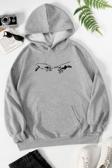 Unisex Michelangelo Baskılı Sweatshirt