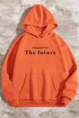 The Future Baskılı Oversize Sweatshirt