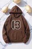 Blackstar 13 Baskılı Unisex Oversize Sweatshirt