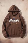 Pleasure Baskılı Oversize Sweatshirt