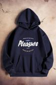 Pleasure Baskılı Oversize Sweatshirt