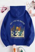 Arizona Baskılı Oversize Sweatshirt