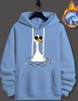 Duck Baskılı Oversize Sweatshirt