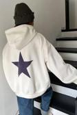 Unisex Star Baskılı Sweatshirt