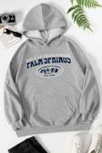 Unisex Palm Springs Baskılı Sweatshirt