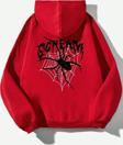 Scream Baskılı Oversize Sweatshirt
