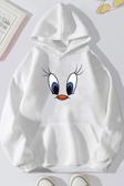 Unisex Tweety Baskılı Sweatshirt