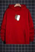 Unisex Tupac Coffee Baskılı Sweatshirt