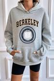 Unisex Berkeley Baskılı Sweatshirt