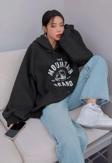 Unisex The Mountain Baskılı Sweatshirt