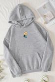 Unisex Cedric Üzümlü Kekim Baskılı Sweatshirt
