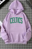 Unisex Celtics Baskılı Sweatshirt