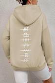 Unisex Ninja Akatsuki Sırt Baskılı Sweatshirt