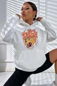 Kadın Gril Gang Baskılı Sweatshirt