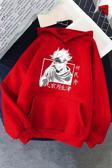 Unisex Jujutsu Kaisen Baskılı Sweatshirt