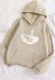 Unisex Uzay Temalı Sweatshirt