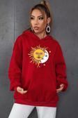 Tongues In Aspic Baskılı Sweatshirt