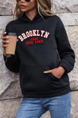 Unisex Brooklyn Baskılı Sweatshirt