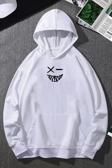 Cartoon Graphic Thermal Lined Drawstring Sweatshirt