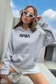 Unisex Nasa Baskılı Sweatshirt