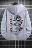 Unisex Osaka Baskılı Kapüşonlu Sweatshirt