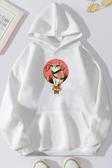 Unisex Shinobi Kedi Baskılı Sweatshirt