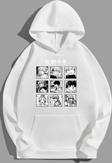 Unisex Ken Kaneki Baskılı Sweatshirt