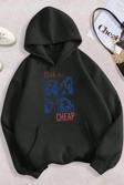 Cheap Baskılı Oversize Sweatshirt