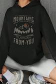 From You Baskılı Oversize Sweatshirt