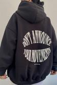 Dont Hoodie Sweatshirt Indigo Mavi