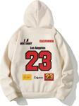 California 23 Baskılı Oversize Sweatshirt