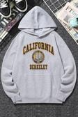 Unisex California Baskılı Sweatshirt