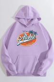 Aloha Baskılı Sweatshirt