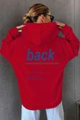Unisex Back Sırt Baskılı Sweatshirt