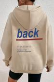 Unisex Back Sırt Baskılı Sweatshirt