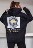 Unisex Aesthetic Baskılı Sweatshirt