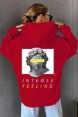 Unisex Aesthetic Baskılı Sweatshirt