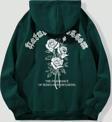 Nature Blossom Baskılı Unisex Oversize Sweatshirt