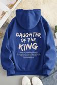 Daughter Of The King Baskılı Oversize Sweatshirt