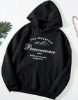 Perseverance Baskılı Oversize Sweatshirt