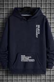 Belive in Yourself Baskılı Oversize Sweatshirt
