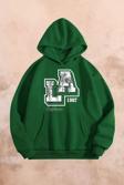 La California Baskılı Oversize Sweatshirt