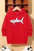 Çocuk Shark Baskılı Sweatshirt