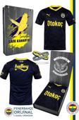 Fenerbahçe Orijinal 23/24 Lacivert Çocuk Forma & Silikon Bileklik Set Hediyelik Ahşap Kutulu