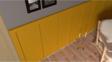 İahşap Dekoratif 10 Cm İskandinav Duvar Çıtası (5 Adet)(10 x 100 Cm) Ev Ofis Dekorasyonu 6 Mm Mdf