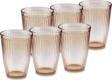 Karaca Gordes 6'lı Meşrubat Bardağı 370 Ml Amber