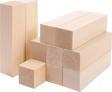 İahşap 6x6x25 Cm Silinmiş (4 Adet) Ihlamur Kereste Ahşap Çıta