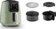 Karaca Air Pro Cook 3 İn 1 Xl Ev Yemeği, Közleme, Airfryer Grasmere Green 4 Kişilik