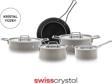Karaca Swiss Crystal Mastermaid 9 Parça Tencere Seti Beige