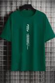 Unisex Aleman Rapero Baskılı T-shirt